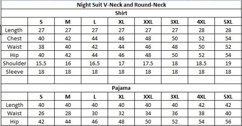 Breathable cotton V-neck night suit set for women nightwear