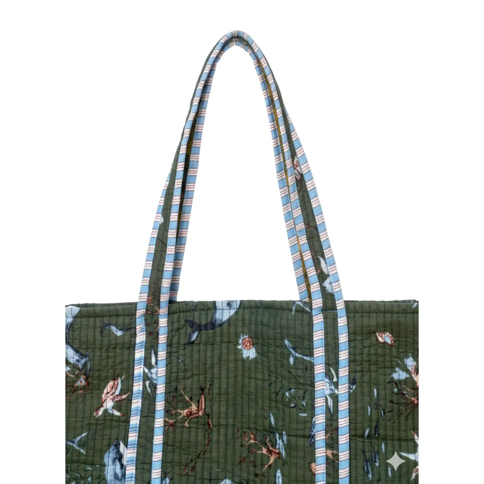 Artisan Block Print Cotton Tote Bag