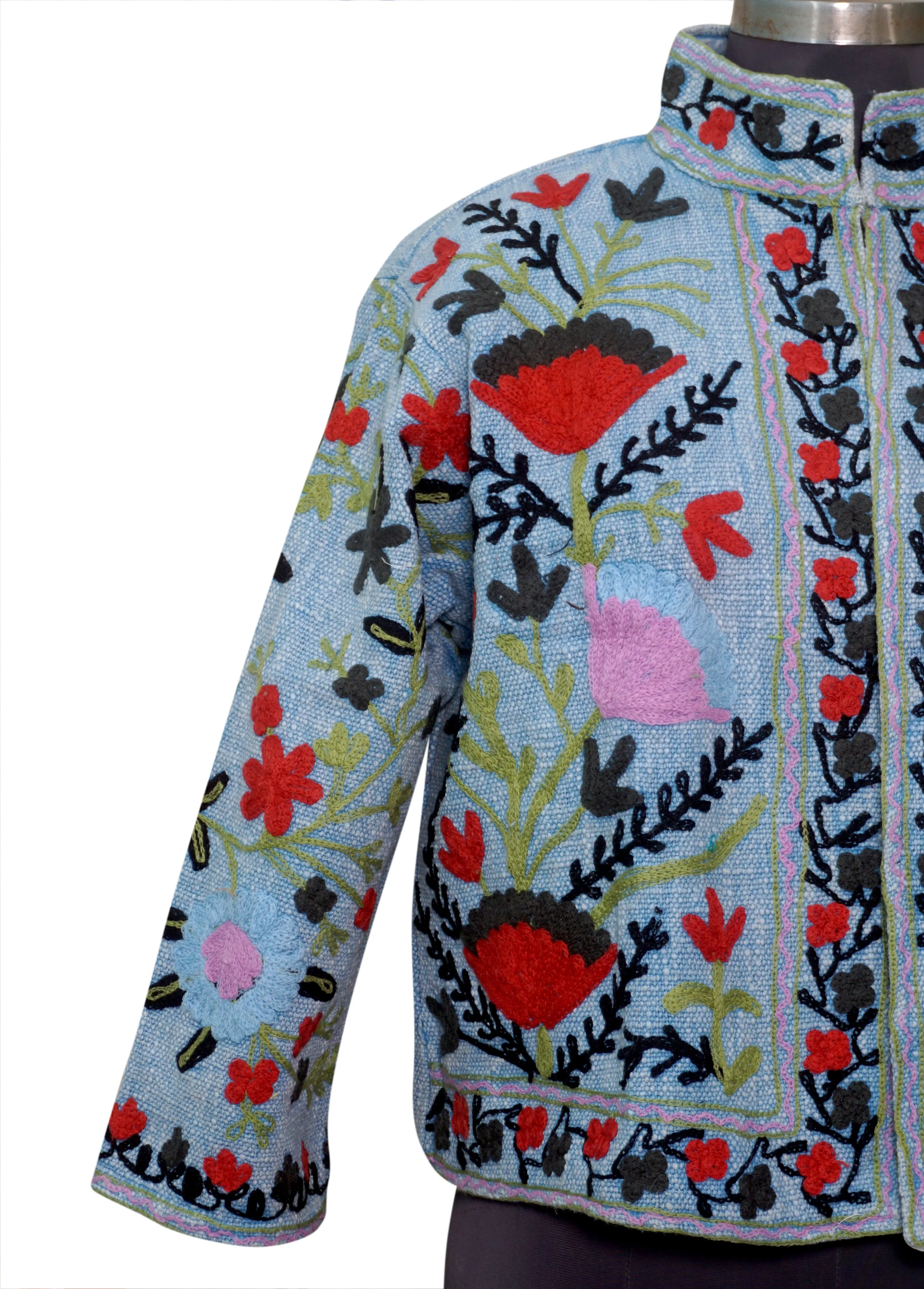 Suzani Embroidery Jacket , Cotton jacket