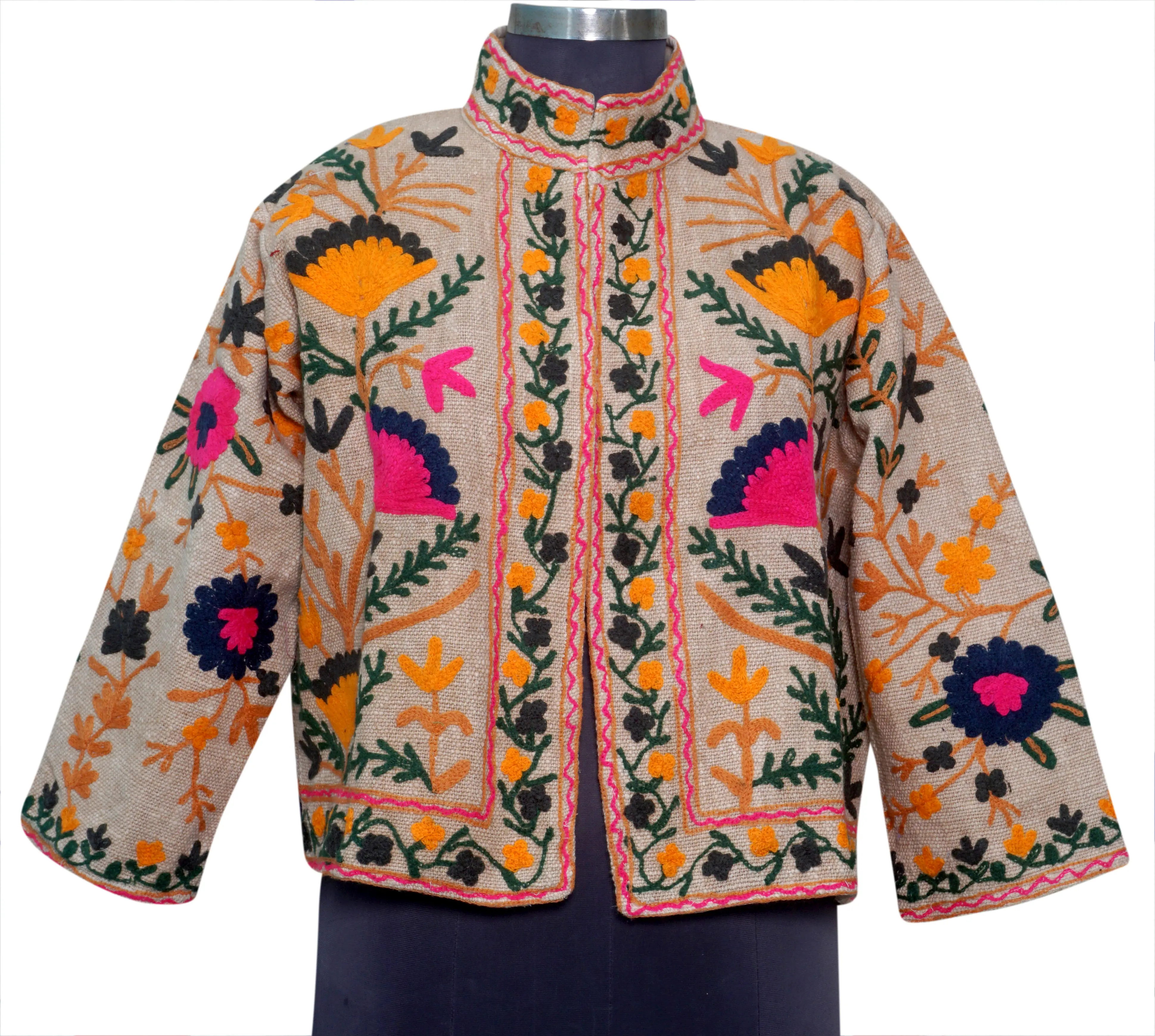 Suzani Embroidery Jacket , Cotton jacket