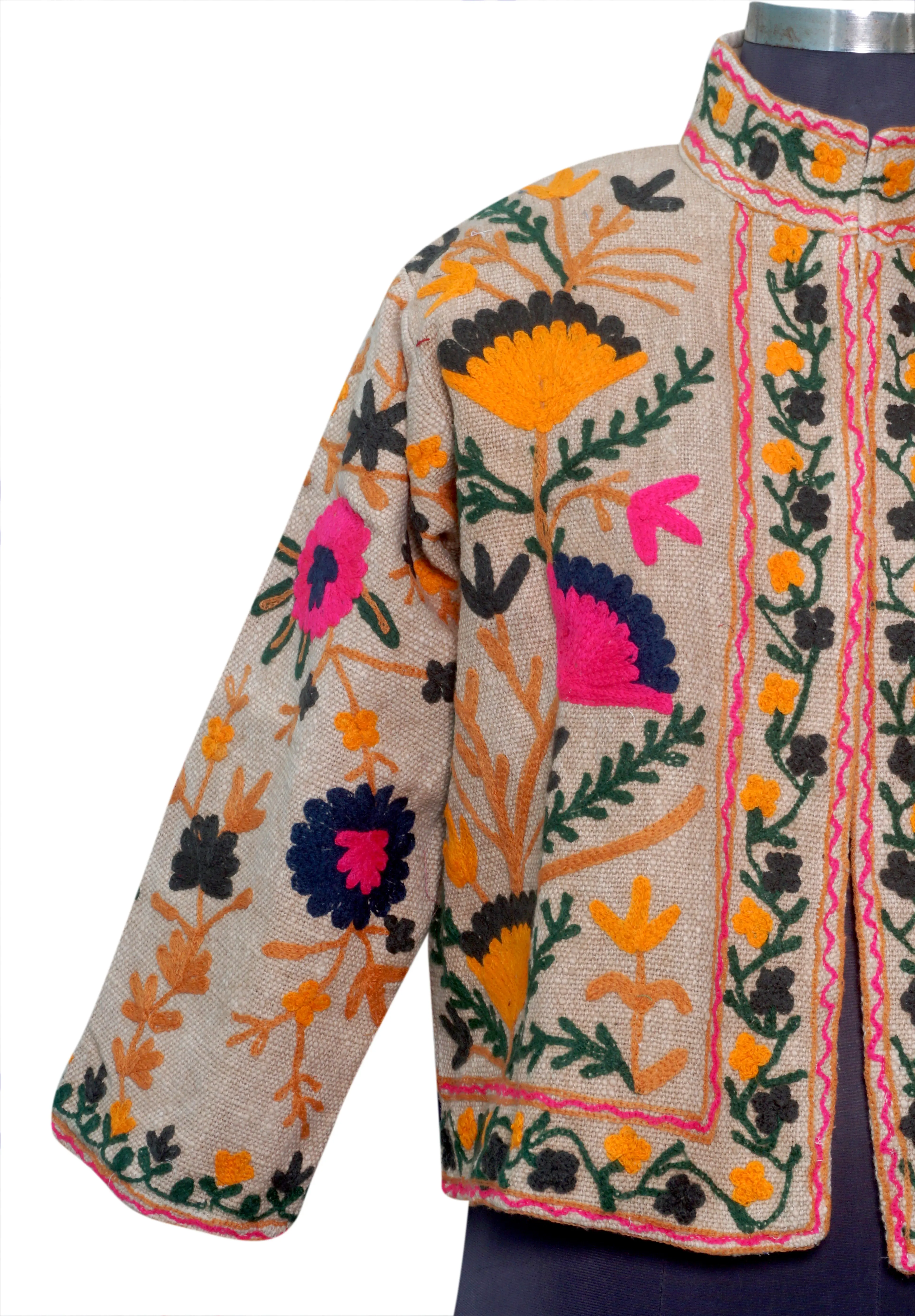 Suzani Embroidery Jacket , Cotton jacket