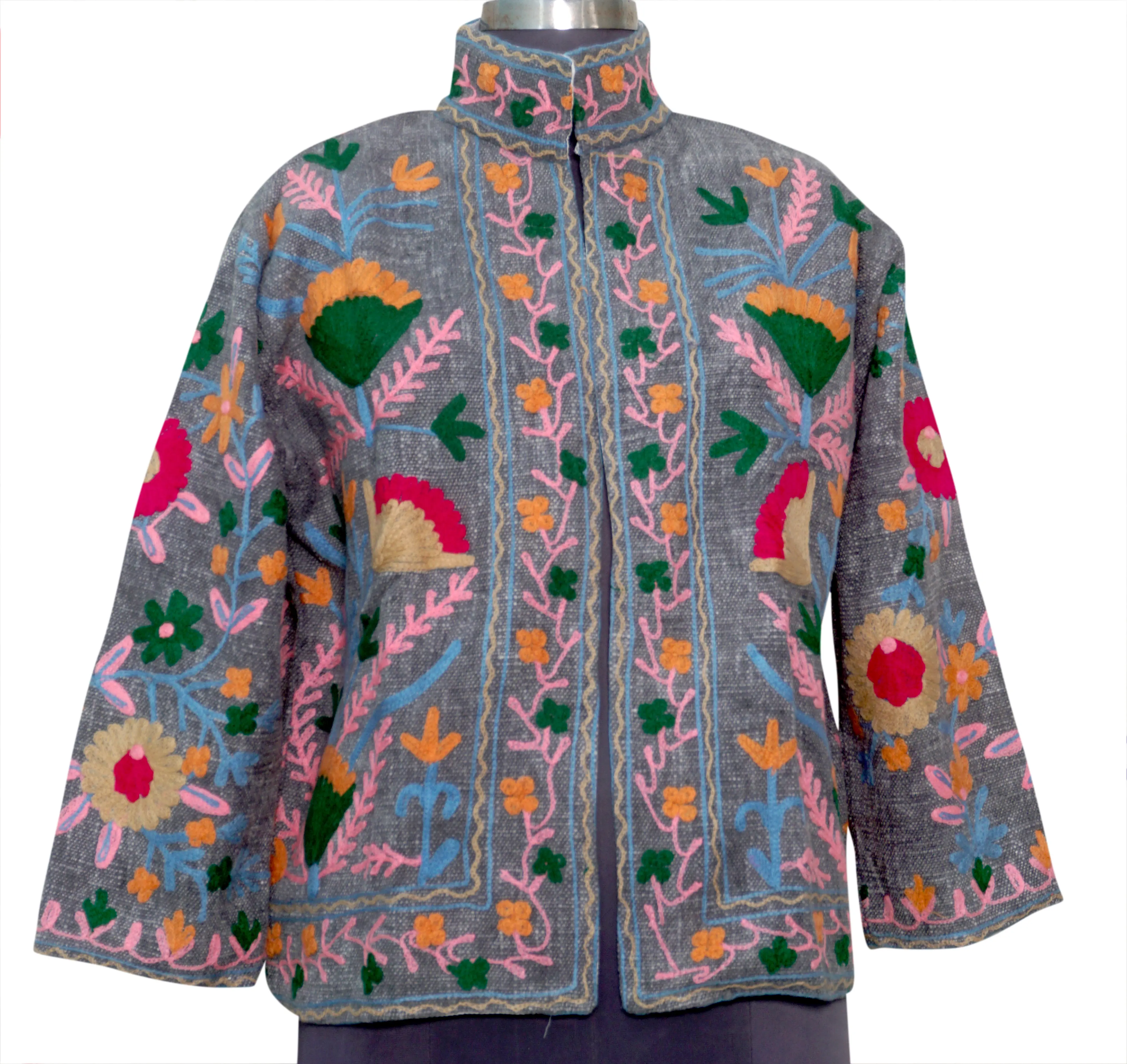Suzani Embroidery Jacket , Cotton jacket