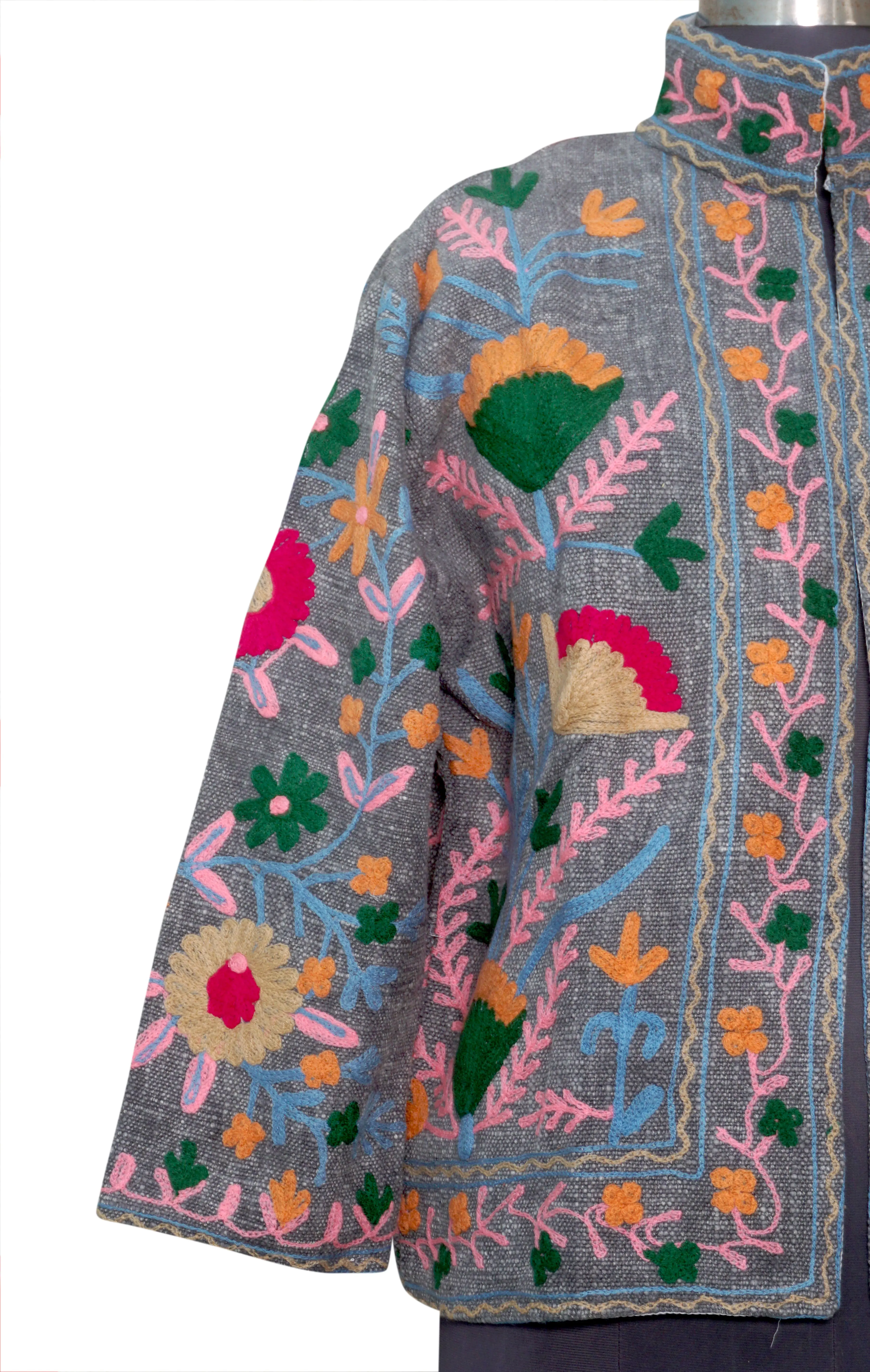 Suzani Embroidery Jacket , Cotton jacket