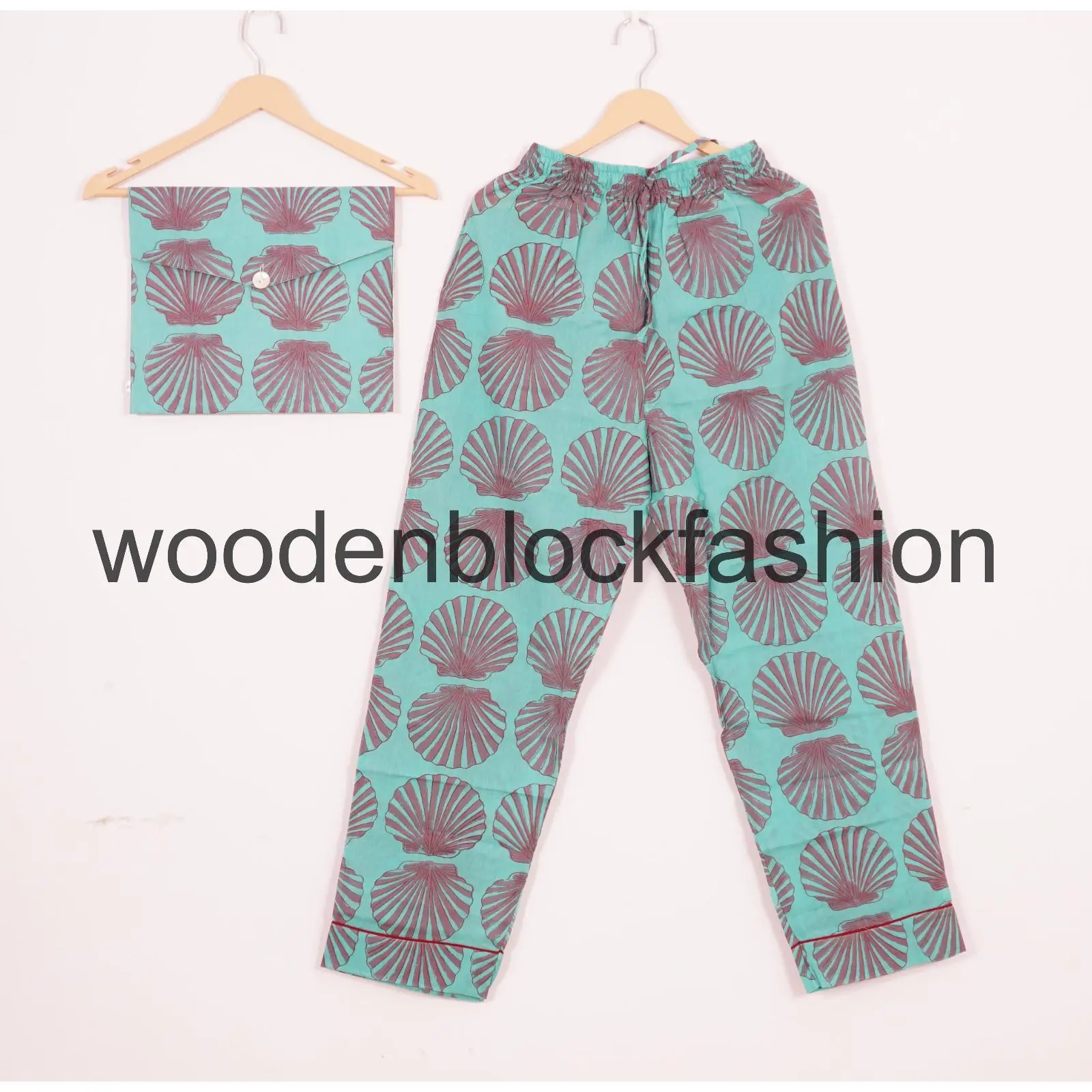 Indian Cotton Pajama Set, Women Payjama Suit