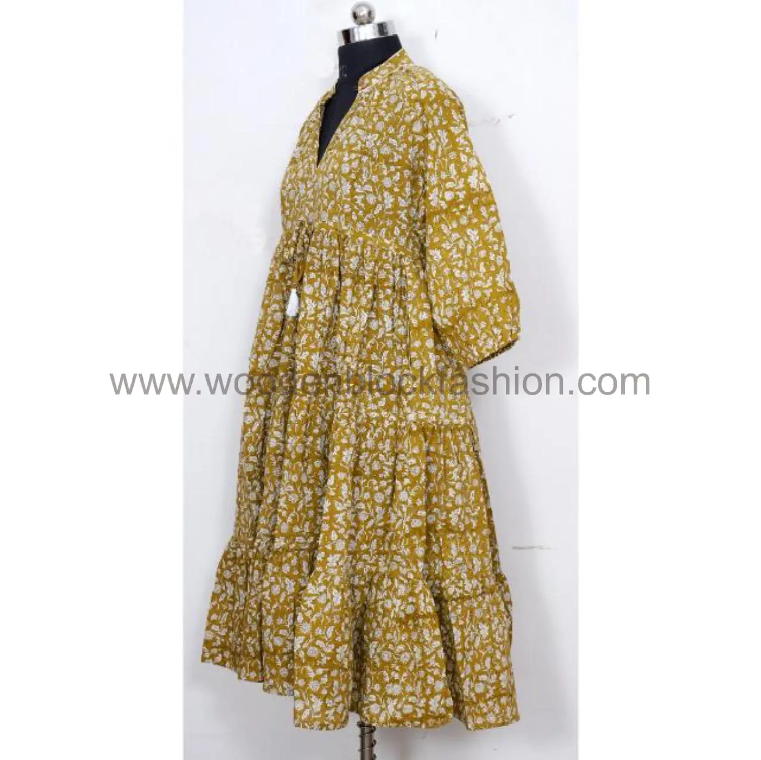 Women’s Everyday Floral Cotton Long Dress