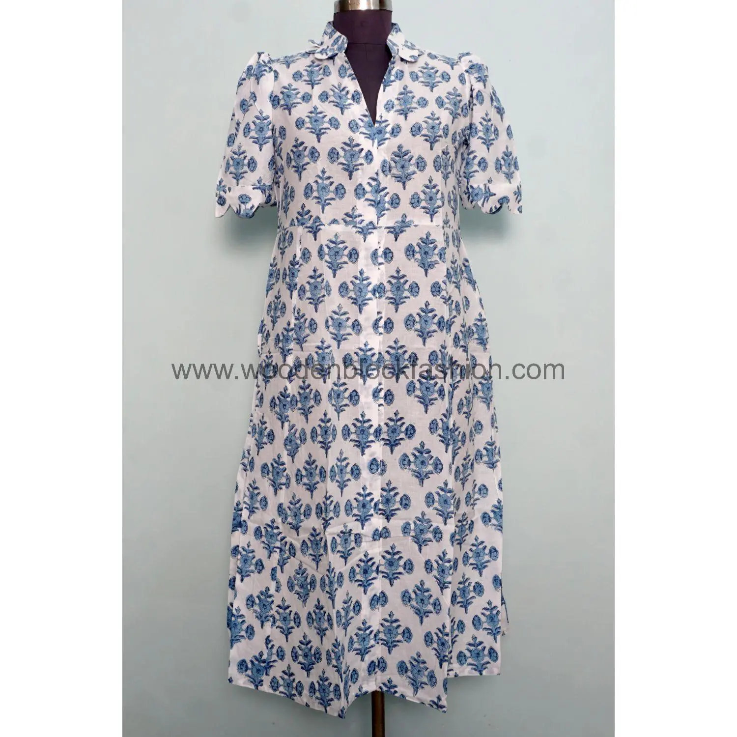 Traditional Kangura Cotton Midi Dress