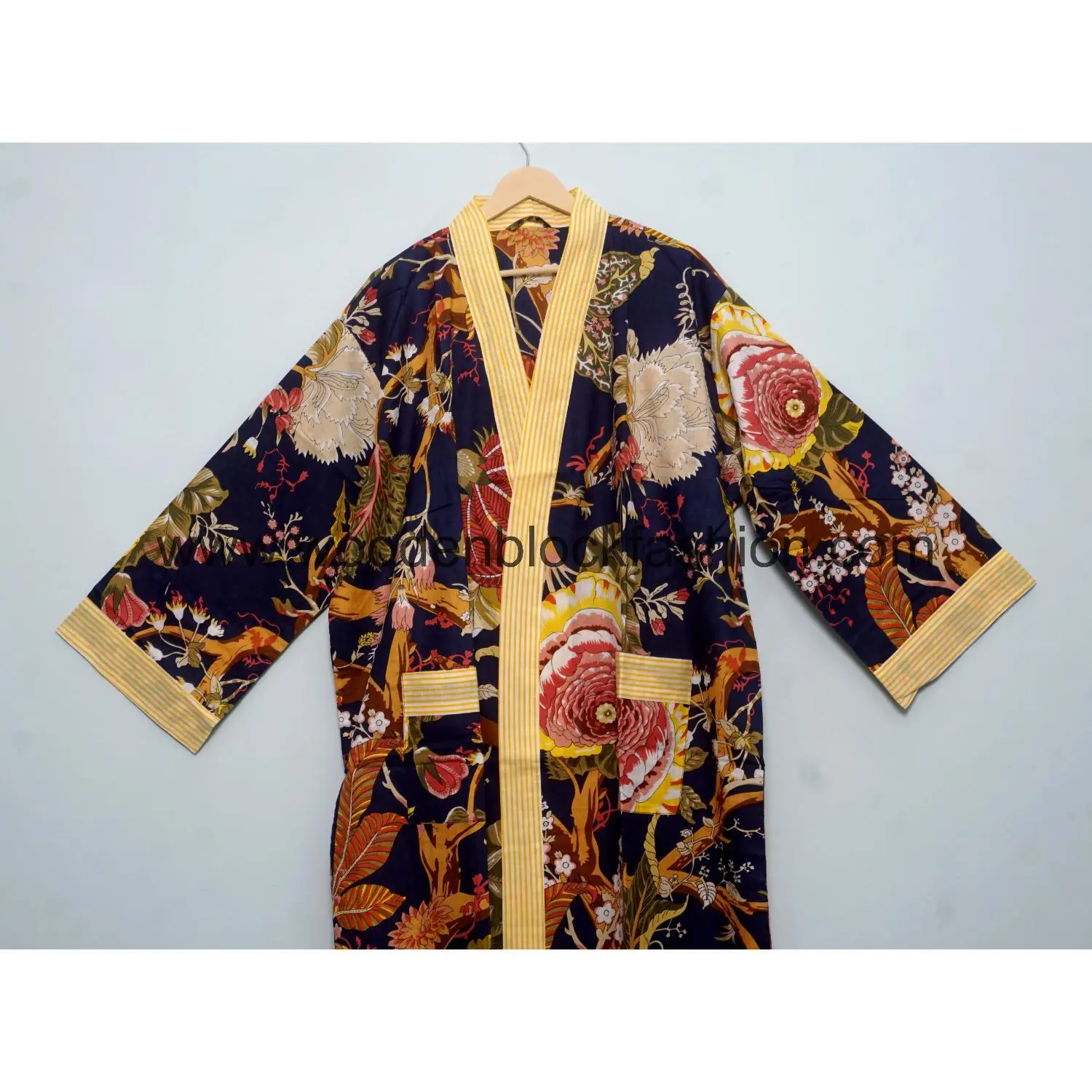 Pure Cotton Indian Lounge Kimono