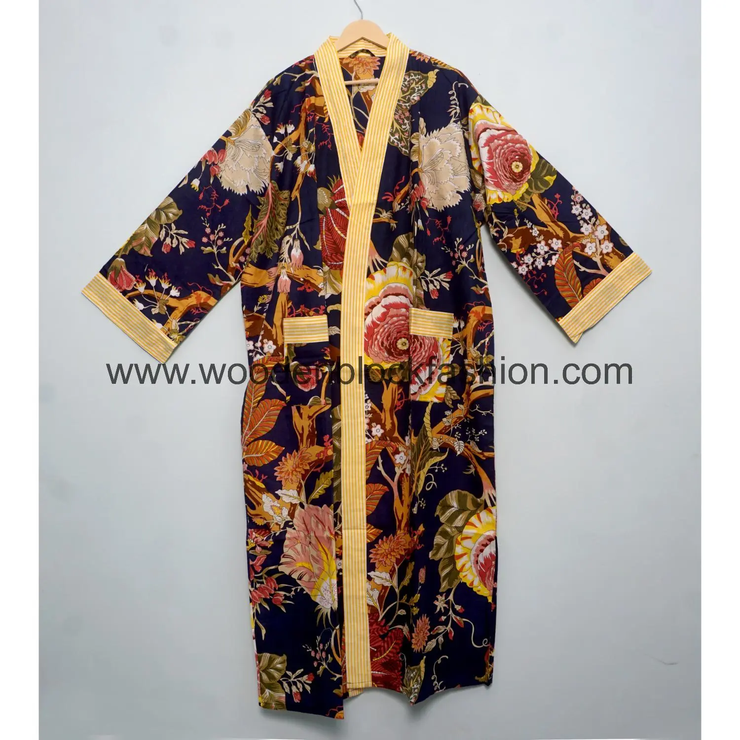 Pure Cotton Indian Lounge Kimono