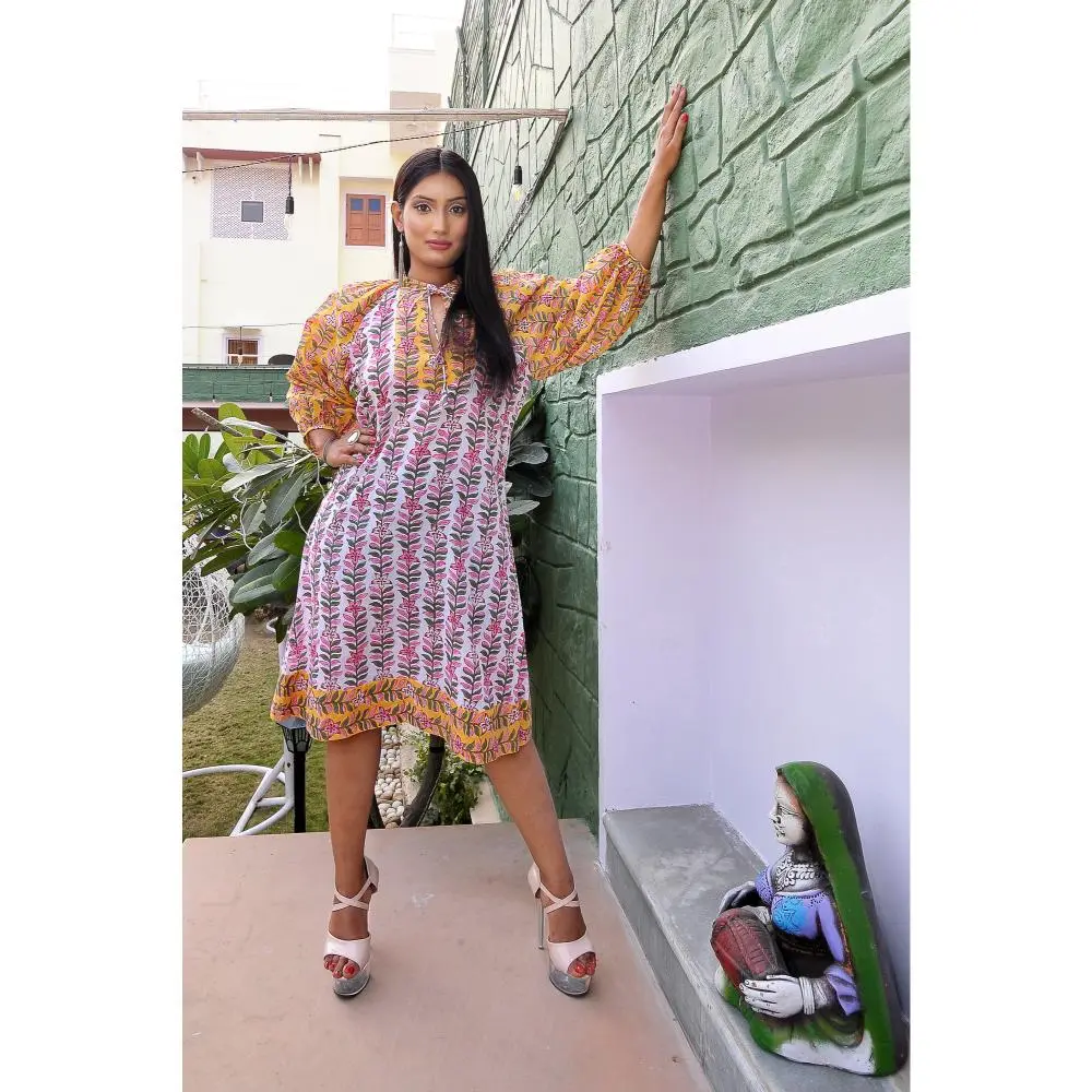 Women cotton dresses, Ladies cotton dress set