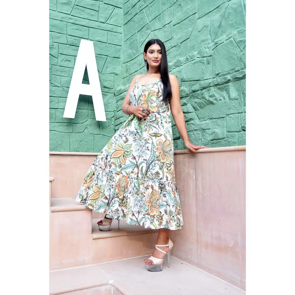 cotton dress set wholesale, women cotton dresses