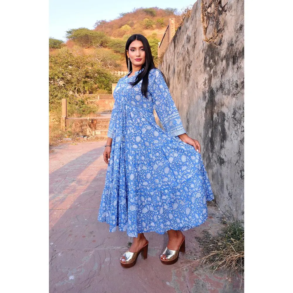 Ladies cotton dress set, Women cotton dresses