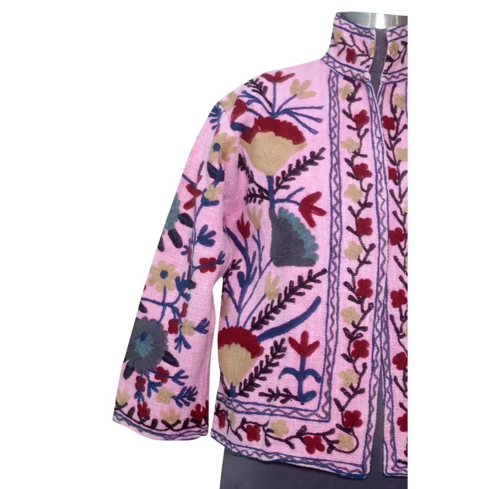 TNT Royal Floral Suzani Embroidery Jacket