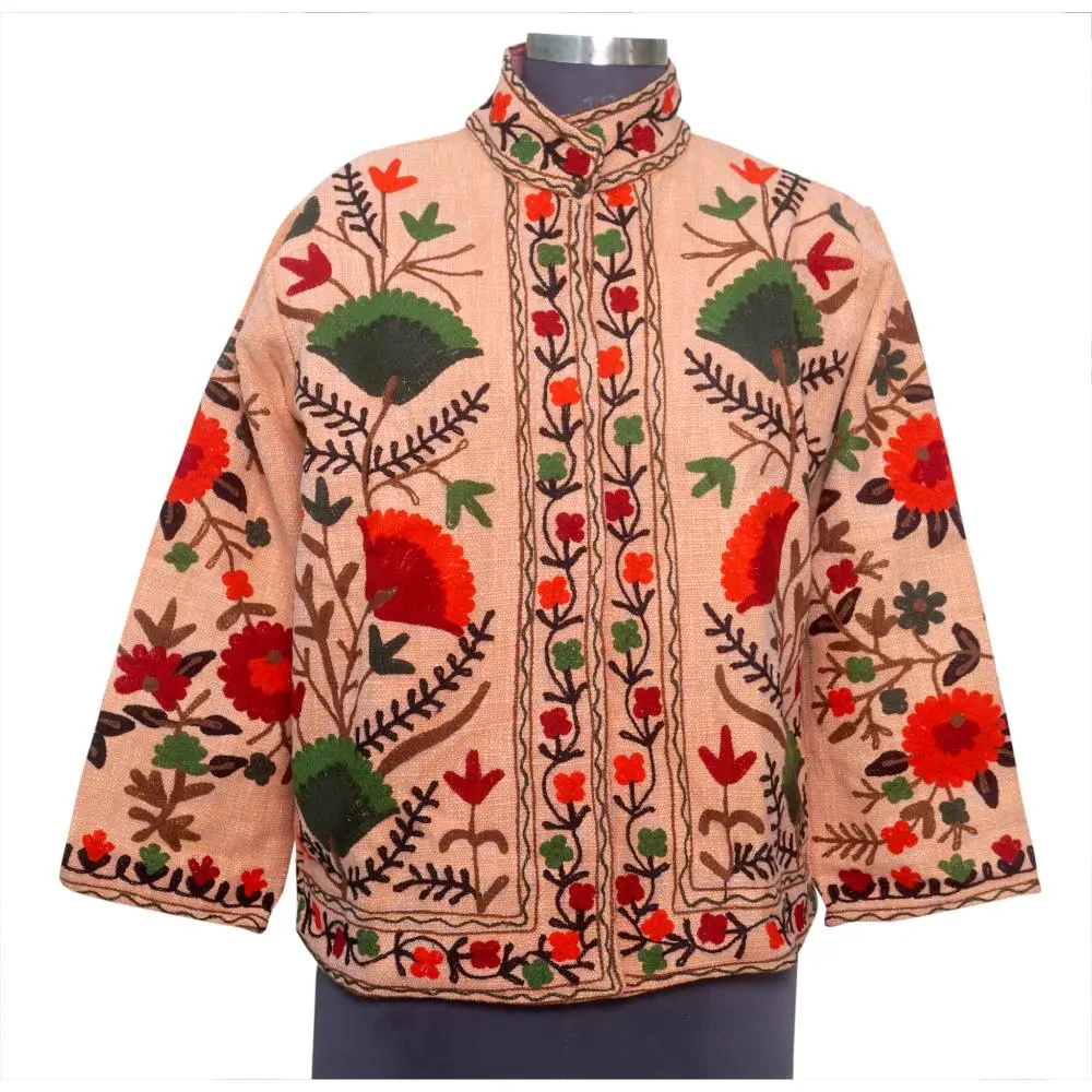 Suzani Embroidery Jacket , Cotton jacket