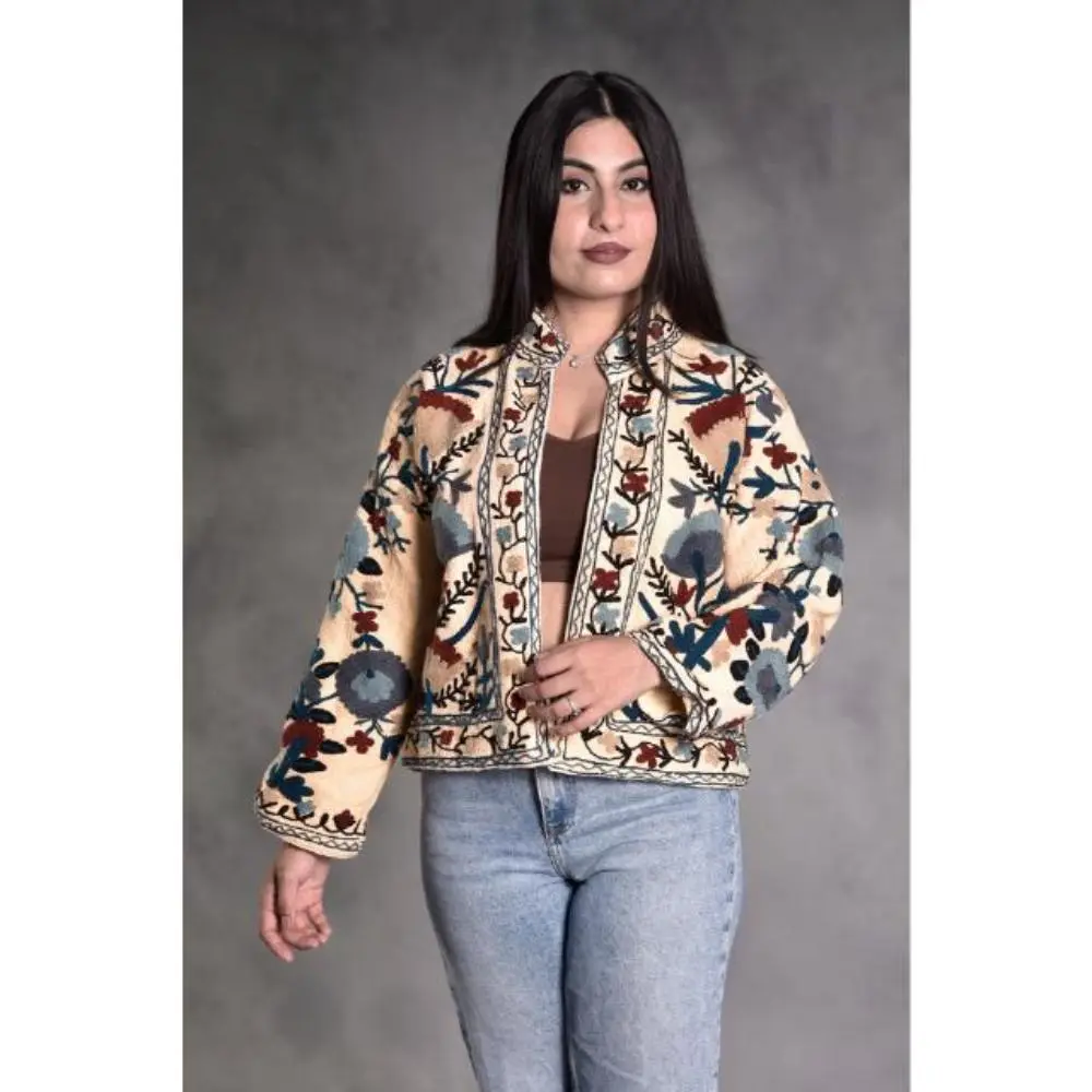Vintage TNT Suzani Embroidered Jacket