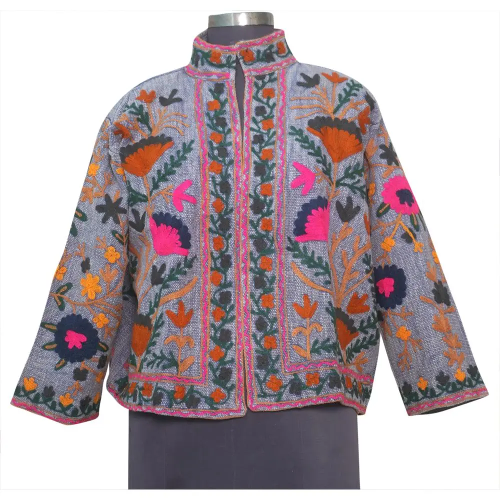 Suzani Embroidery Jacket , Cotton jacket