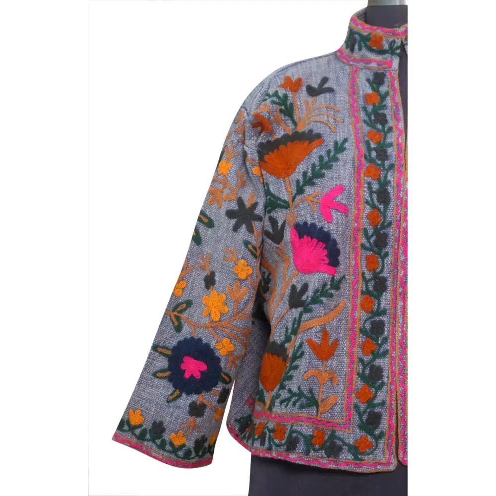 Suzani Embroidery Jacket , Cotton jacket