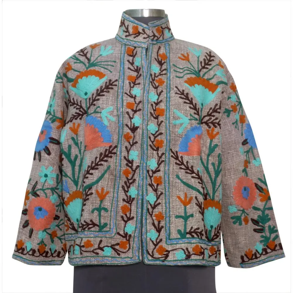 Suzani Embroidery Jacket , Cotton jacket