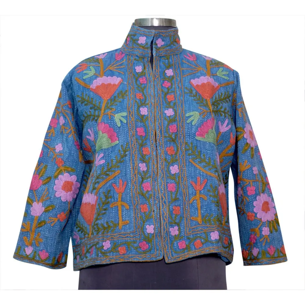 Suzani Embroidery Jacket , Cotton jacket