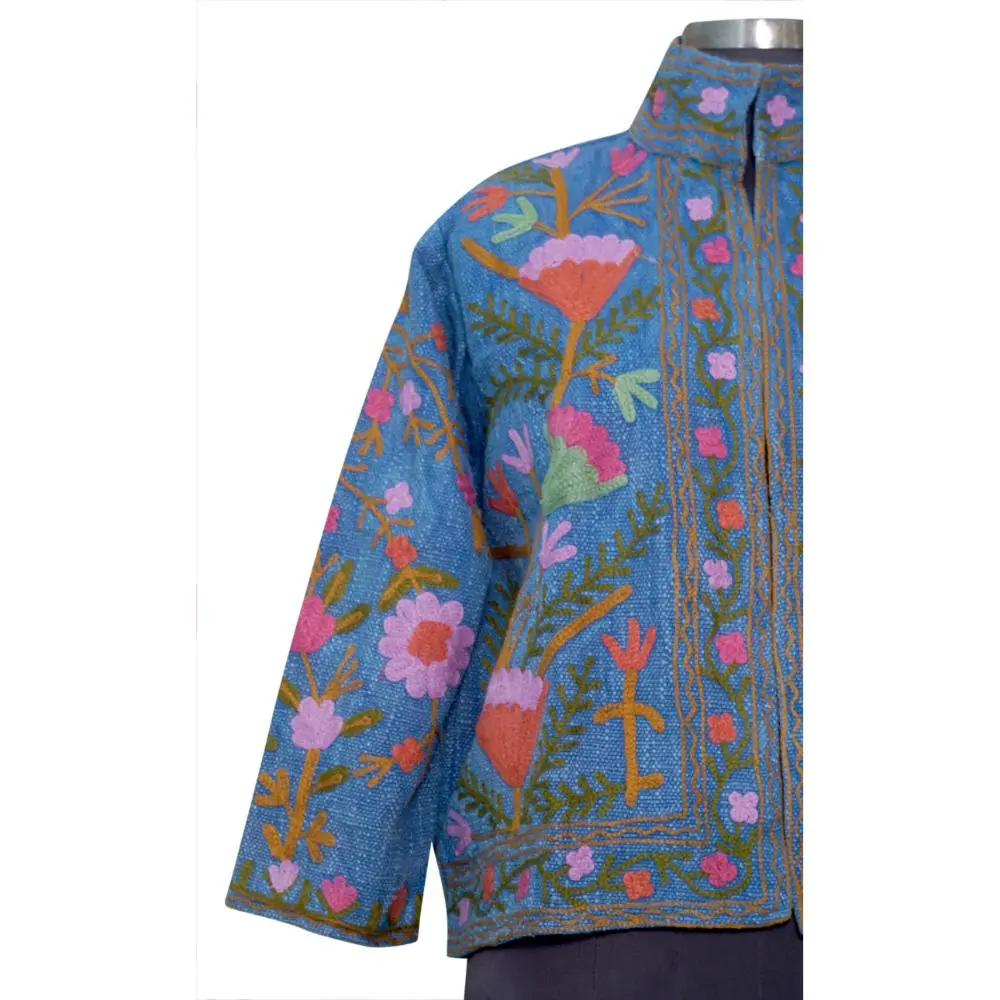 Suzani Embroidery Jacket , Cotton jacket
