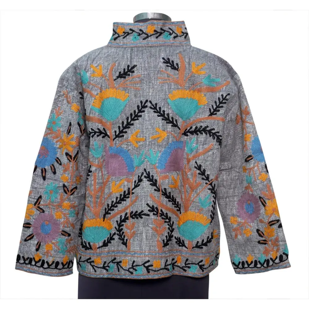 Suzani Embroidery Jacket , Cotton jacket