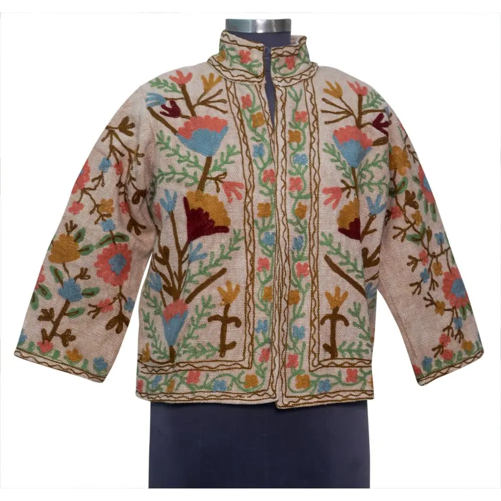 Suzani Embroidery Jacket , Cotton jacket