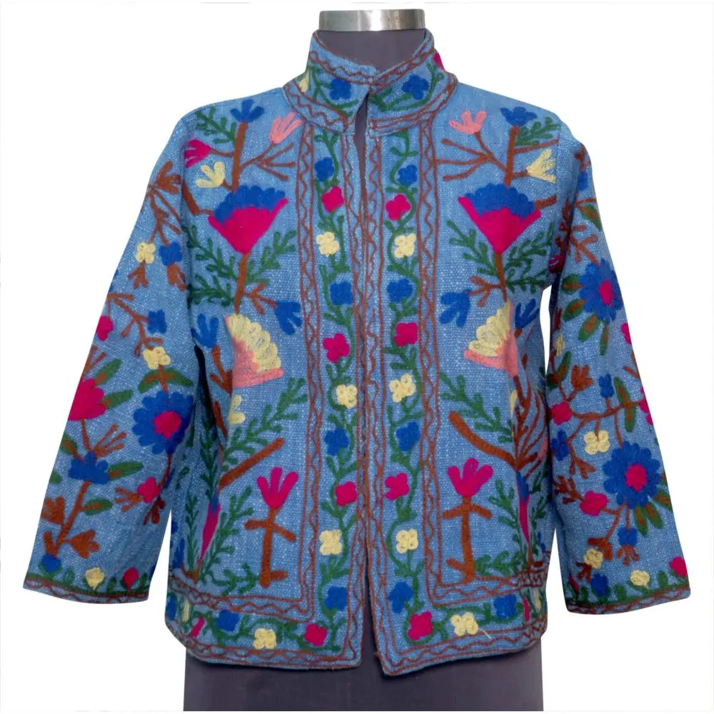 Suzani Embroidery Jacket , Cotton jacket