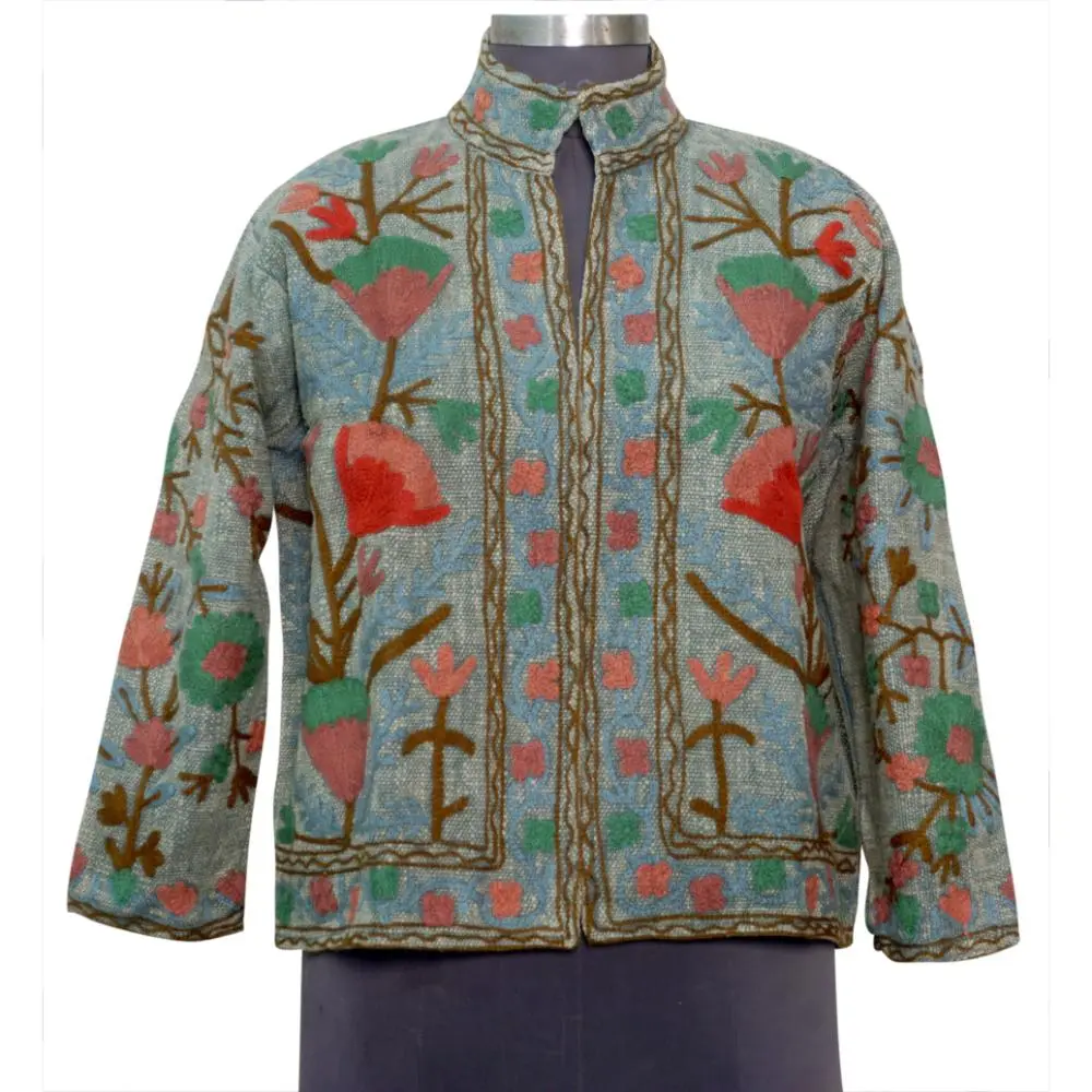 Suzani Embroidery Jacket , Cotton jacket