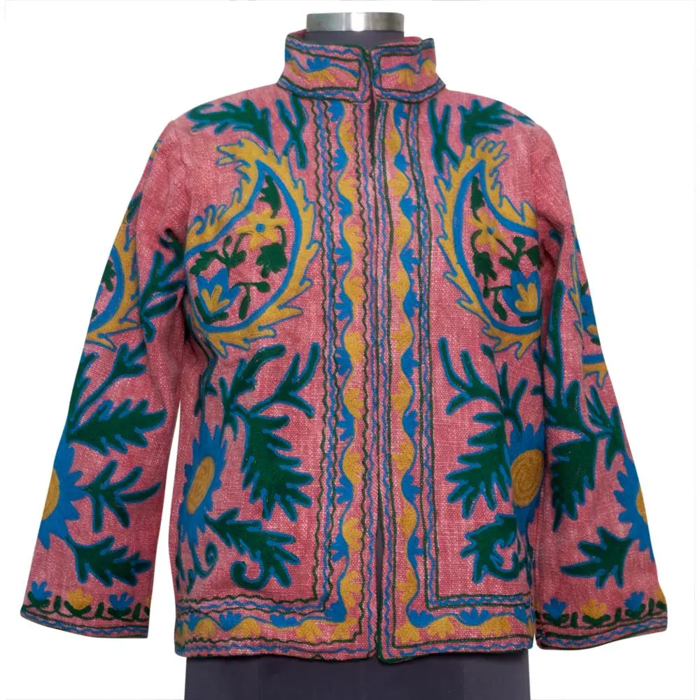 Suzani Embroidery Jacket , Cotton jacket