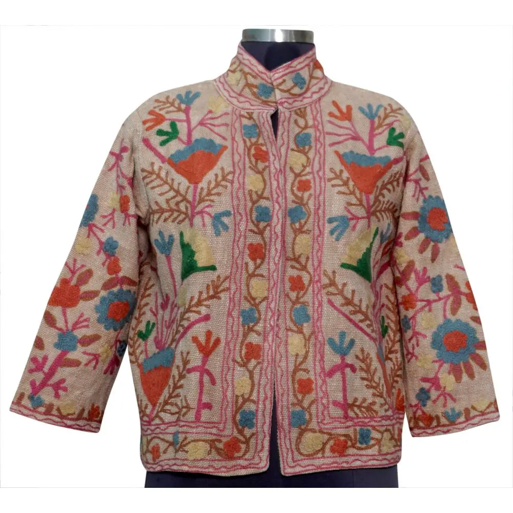 Suzani Embroidery Jacket , Cotton jacket