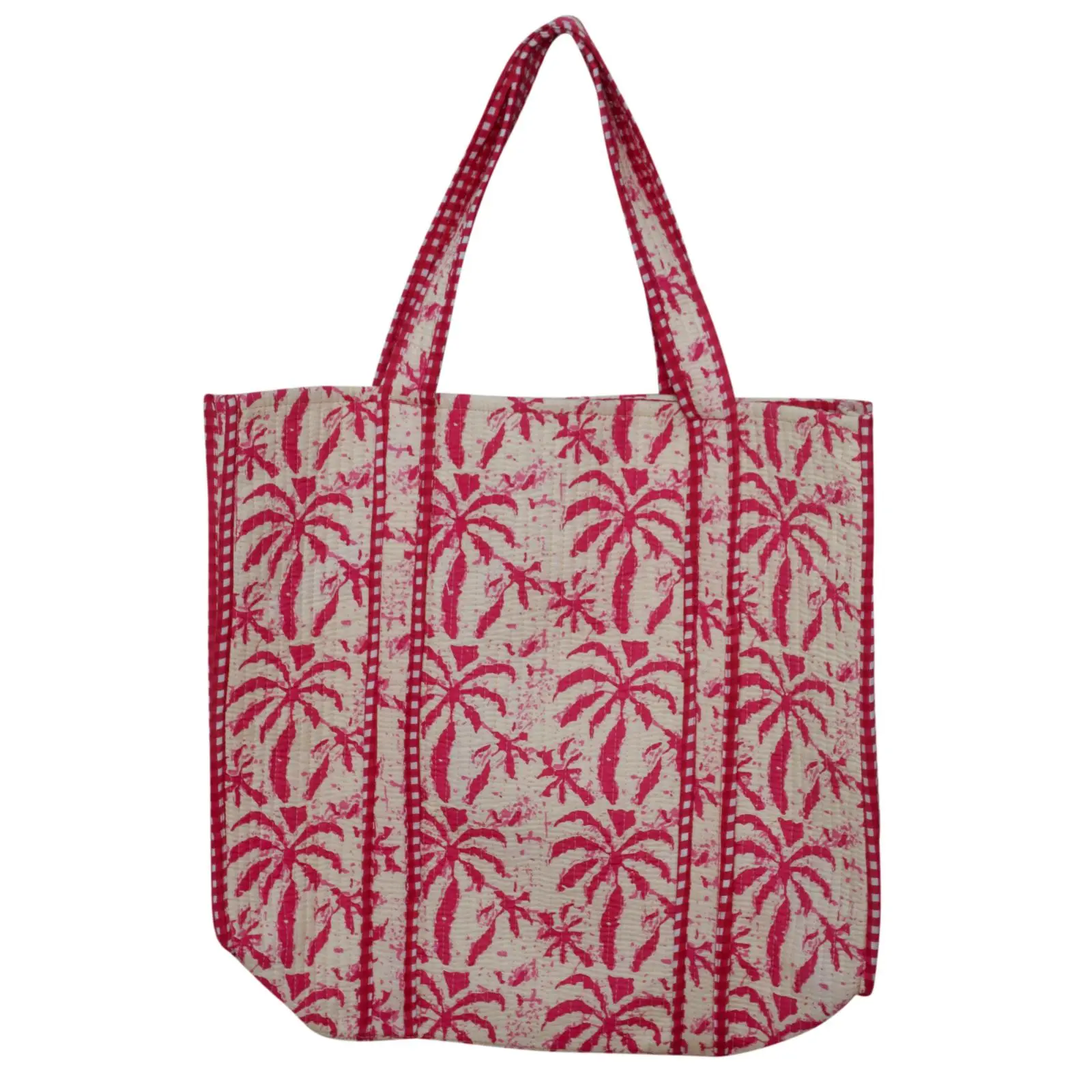 cotton quilt tote bag