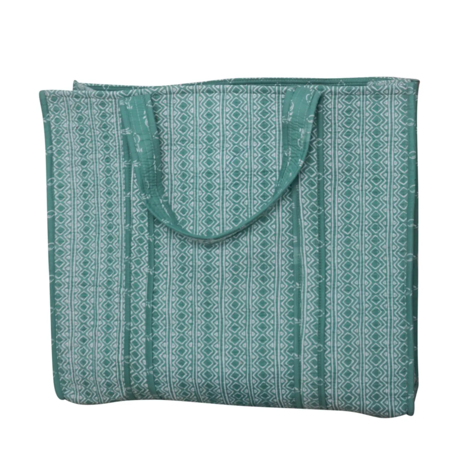 cotton quilt tote bag