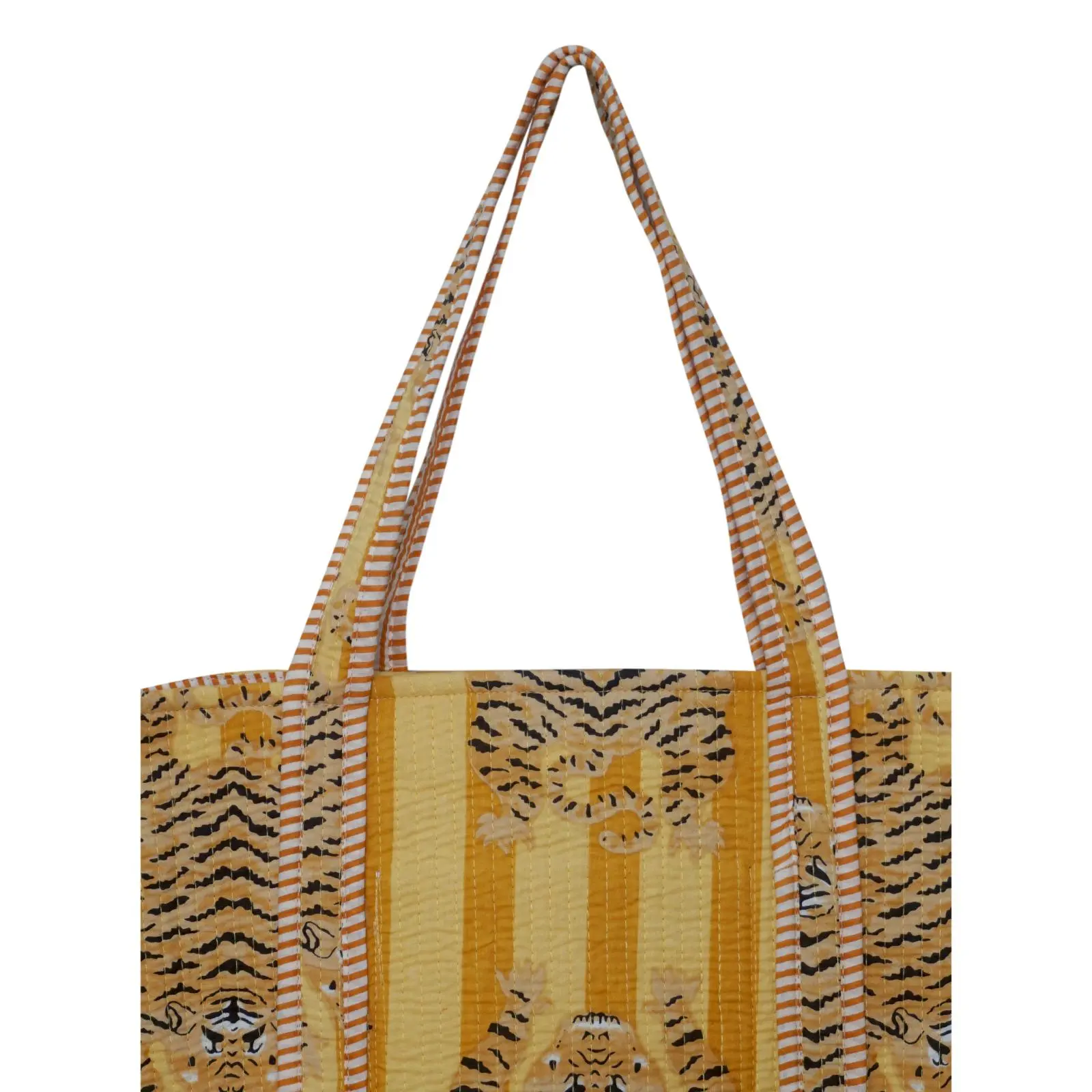 cotton quilt tote bag