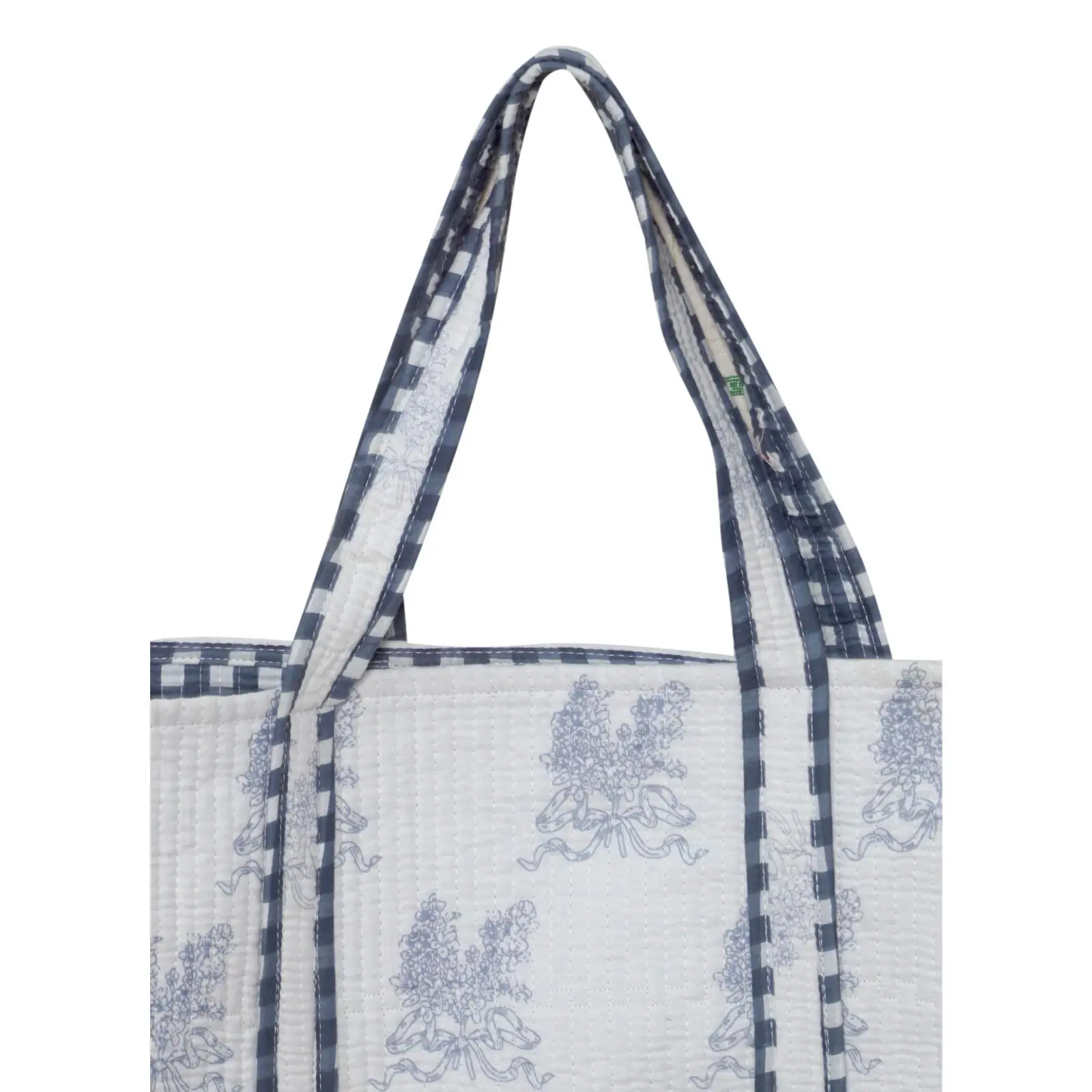 Indian Cotton Quilted Tote Bag