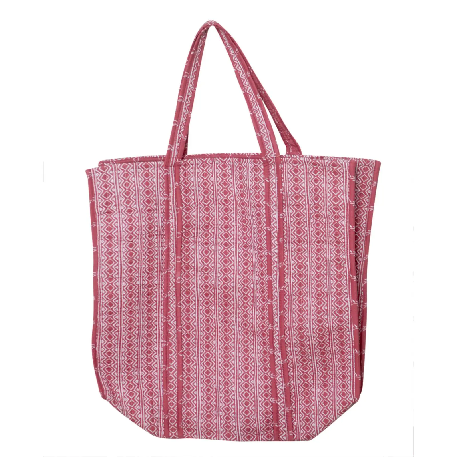 Indian Cotton Quilted Tote Bag